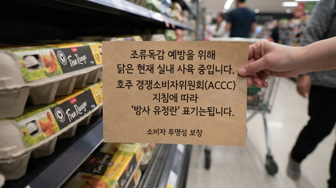 조류독감 우려에 닭은 실내로…'방사 유정란' 표시는 그대로