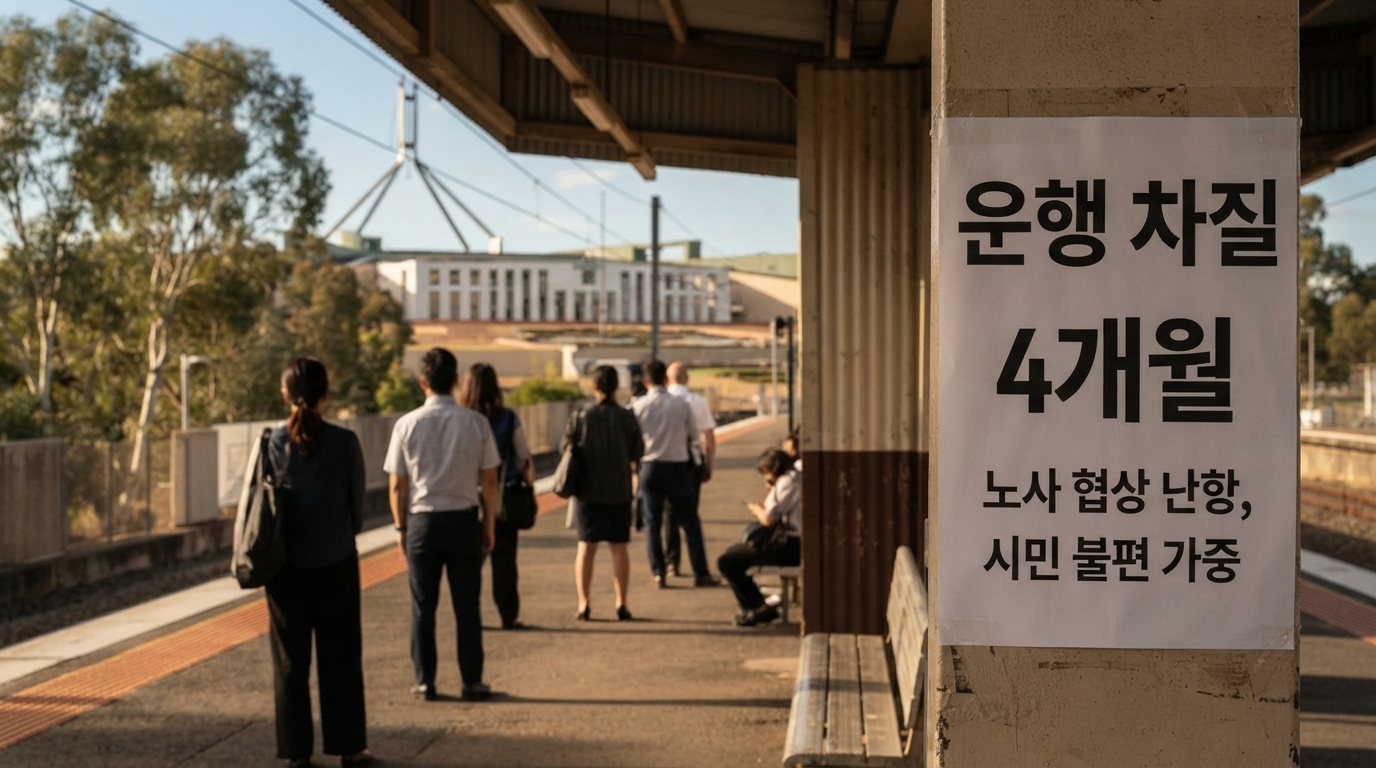 퀸즐랜드 열차 운행 차질 4개월째…노사 갈등에 시민 불편 가중